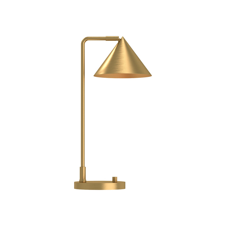 Alora Lighting TL485020BG  Remy Lamp Brushed Gold|Matte Black|White