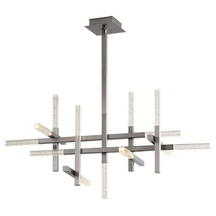 Oxygen Atlantis 3-637-24 Chandelier Light - Satin Nickel
