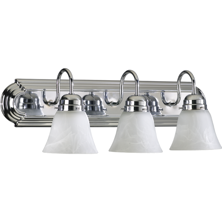 Quorum 5094 Vanities 5094-3-114 Bath Vanity Light 24 in. wide - Chrome