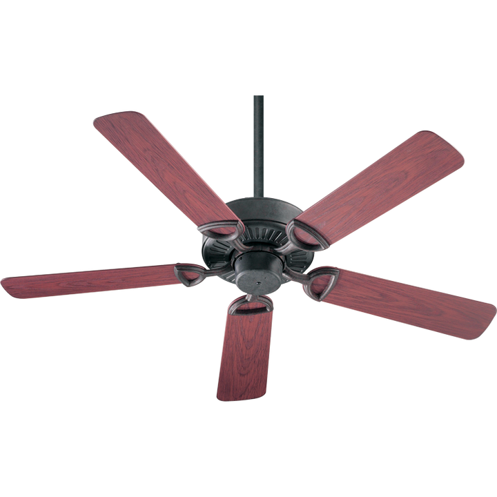 Quorum Estate Patio 143525-44 Ceiling Fan - Toasted Sienna, Rosewood