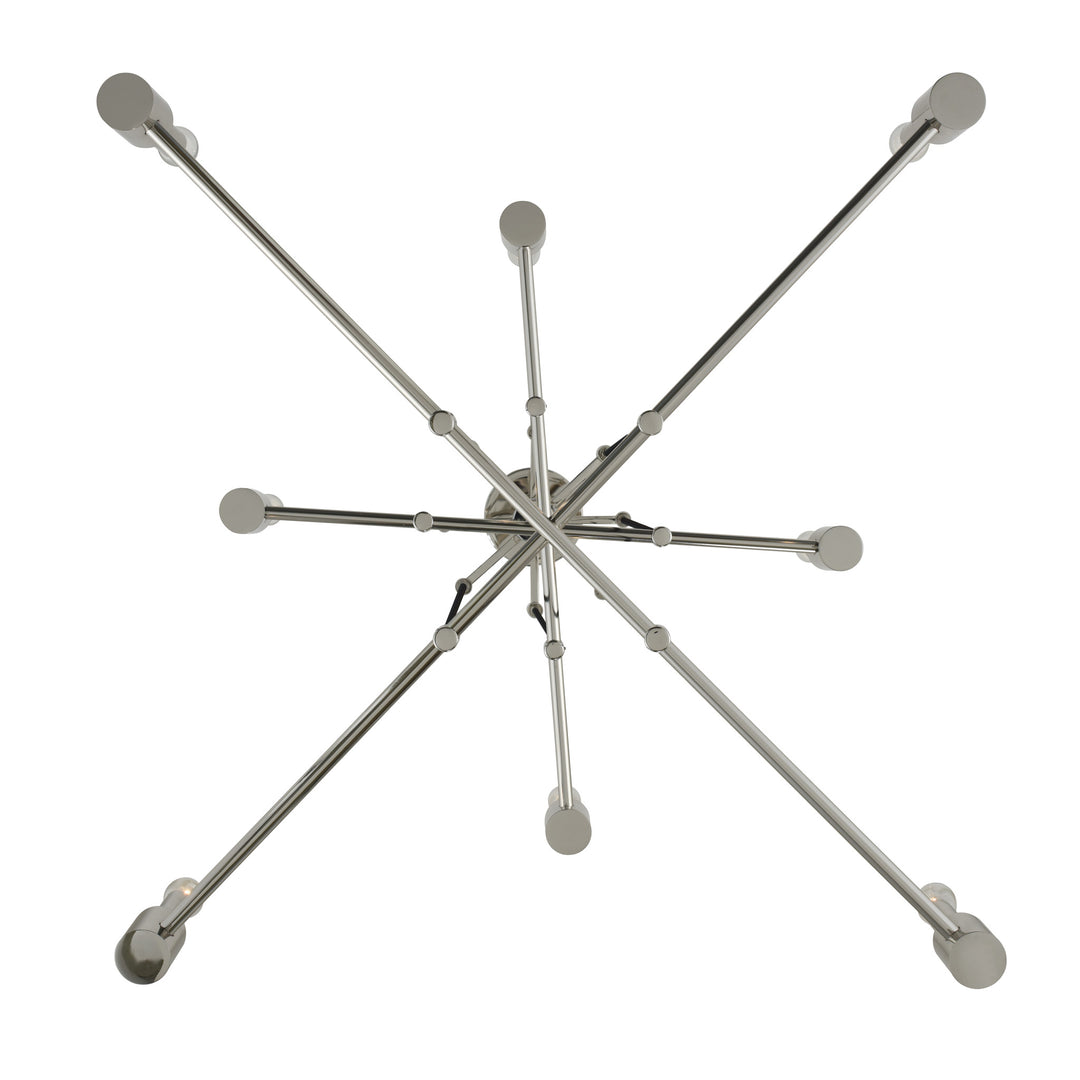 Kalco Kingston 509851PN Chandelier Light - Polished Nickel