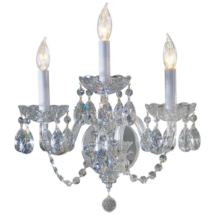 Quorum Bohemian Katerina 631-3-514 Wall Sconce Light - Chrome