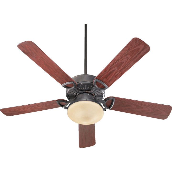 Quorum Estate Patio 143525-944 Ceiling Fan 72 in. - Toasted Sienna, Rosewood