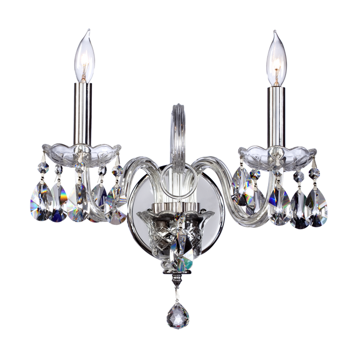 Quorum Bohemian Katerina 631-2-514 Wall Sconce Light - Chrome