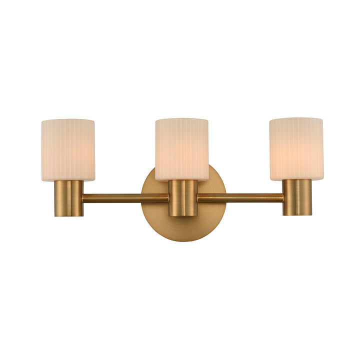 Kalco Harlowe 308433WB Bath Vanity Light 19 in. wide - Winter Brass