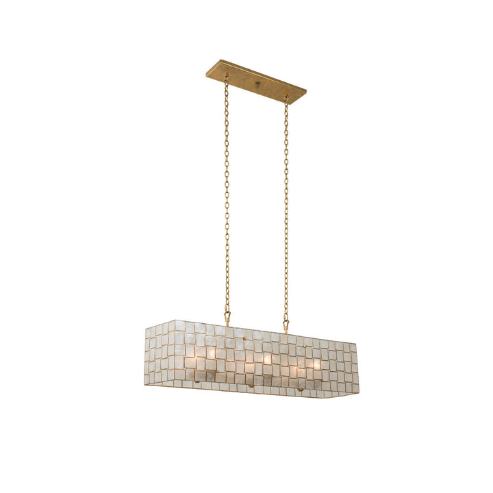 Kalco Roxy 505860OL Pendant Light - Oxidized Gold Leaf