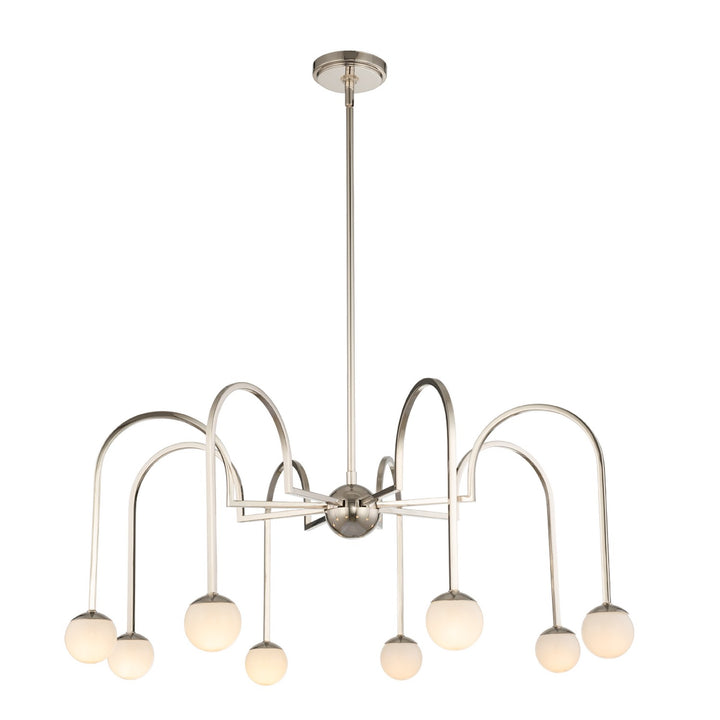 Kalco Bistro 512872PN Chandelier Light - Polished Nickel