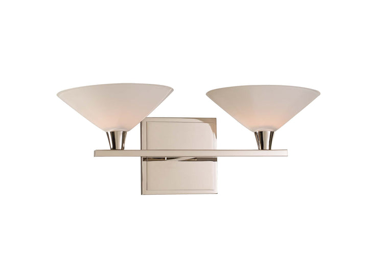 Kalco Galvaston 315132PN Bath Vanity Light 15 in. wide - Polished Nickel