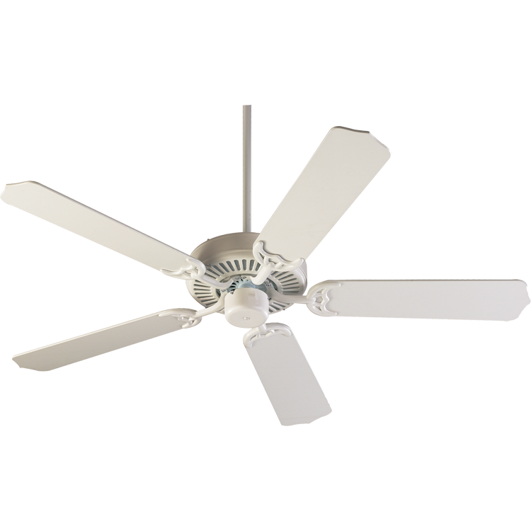 Quorum Capri I 77525-8 Ceiling Fan 52 in. - Studio White