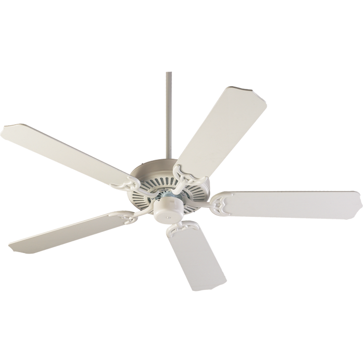 Quorum Capri I 77525-8 Ceiling Fan 52 in. - Studio White