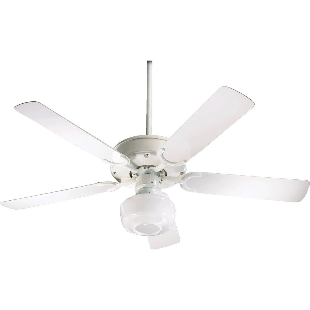 Quorum All-Weather Allure 146525-6 Ceiling Fan - White