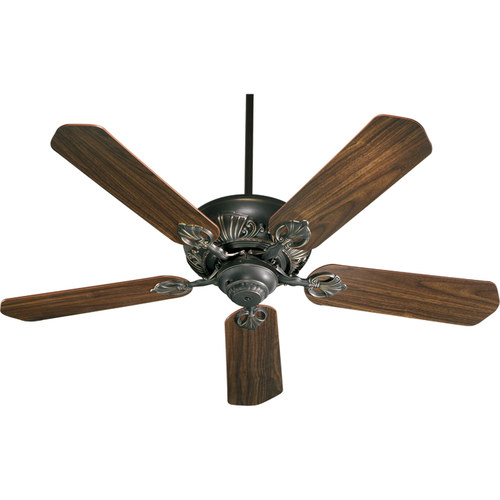 Quorum Chateaux 78525-95 Ceiling Fan 52 in. - Old World, Rosewood/Walnut