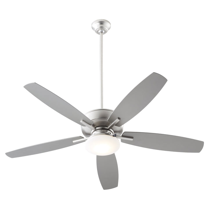 Quorum Breeze Patio Plus 52 17052-165 Ceiling Fan - Satin Nickel, Silver