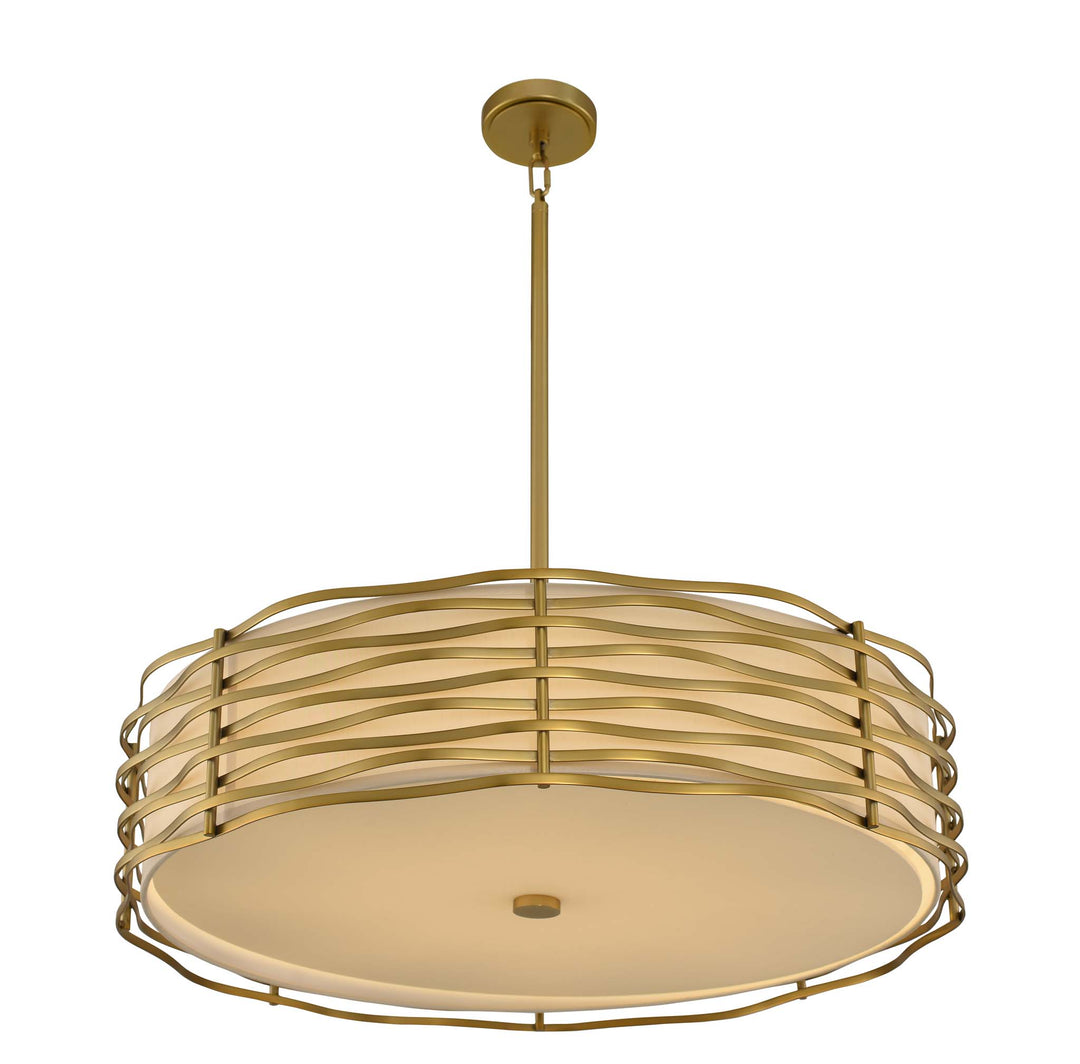 Kalco Paloma 312754VBR Pendant Light - Vintage Brass