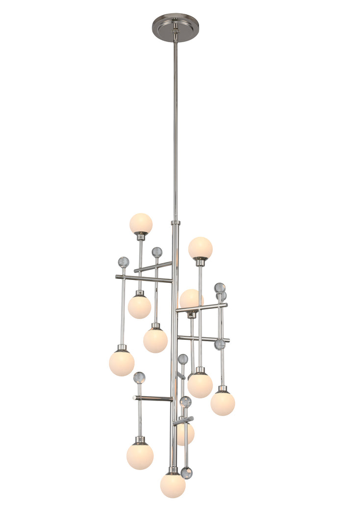 Kalco Mercer 508650PN Pendant Light - Polished Nickel