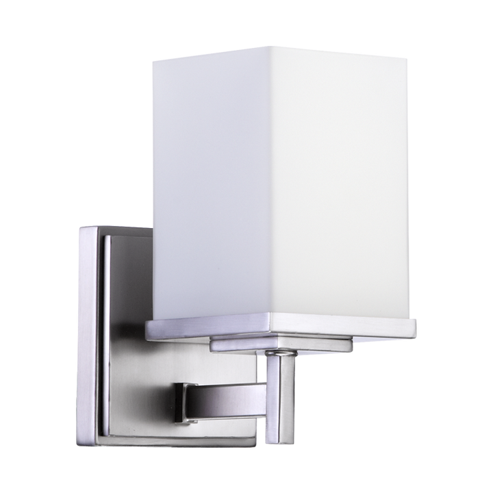 Quorum Delta 5484-1-65 Wall Sconce Light - Satin Nickel