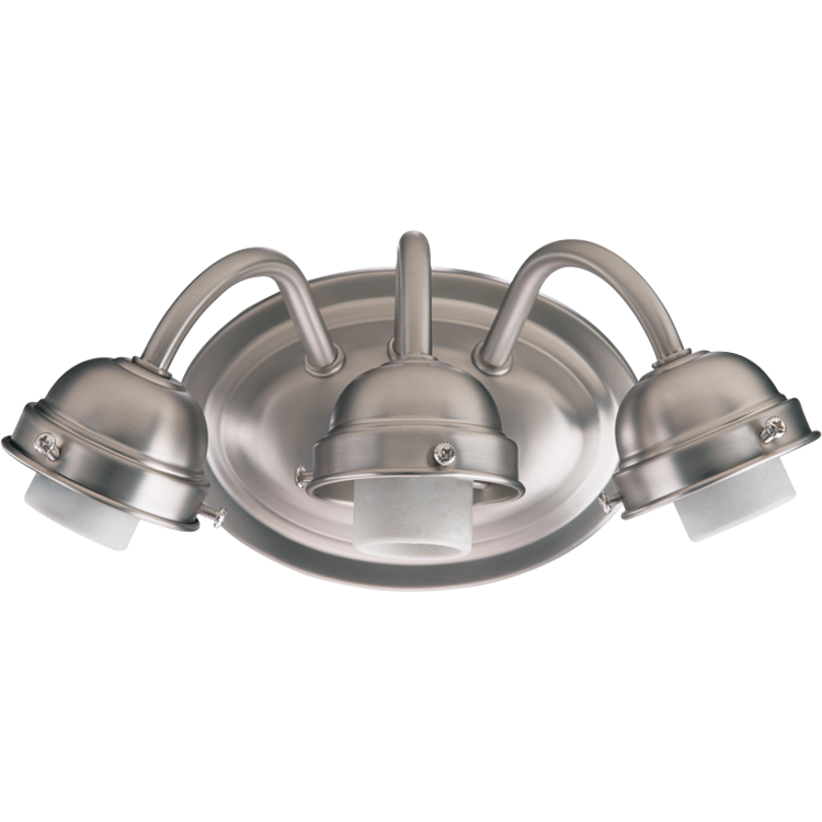 Quorum 5403-3-065 Utility Light - Satin Nickel