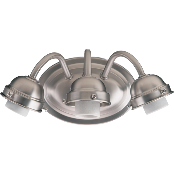 Quorum 5403-3-065 Utility Light - Satin Nickel