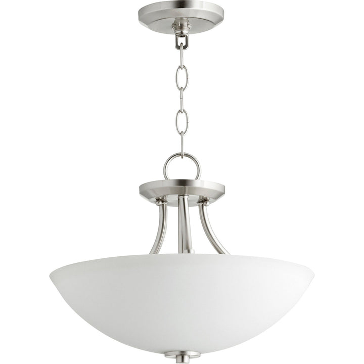 Quorum Barkley 2769-15-65 Ceiling Light - Satin Nickel