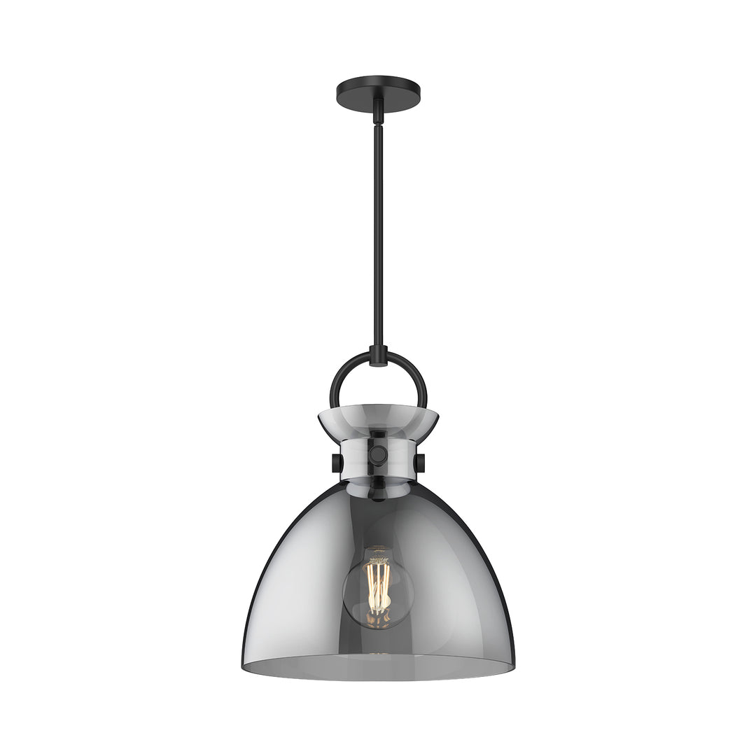 Alora Mood waldo PD411814MBSM Pendant Light - Matte Black/Smoked