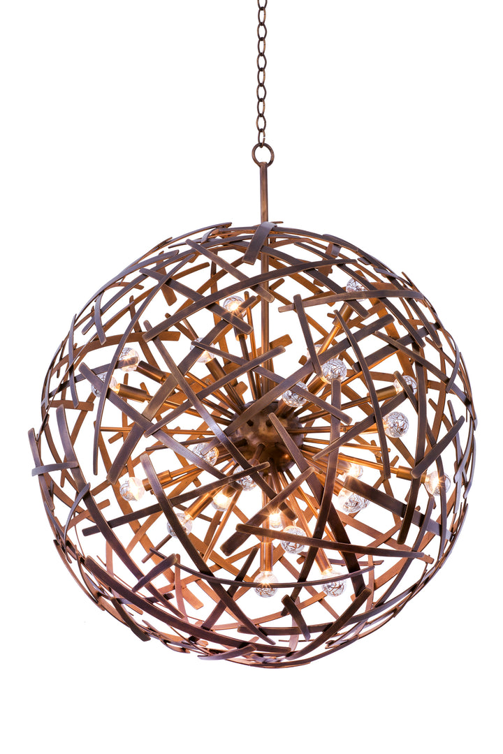 Kalco Ambassador 501552CP Pendant Light - Copper Patina