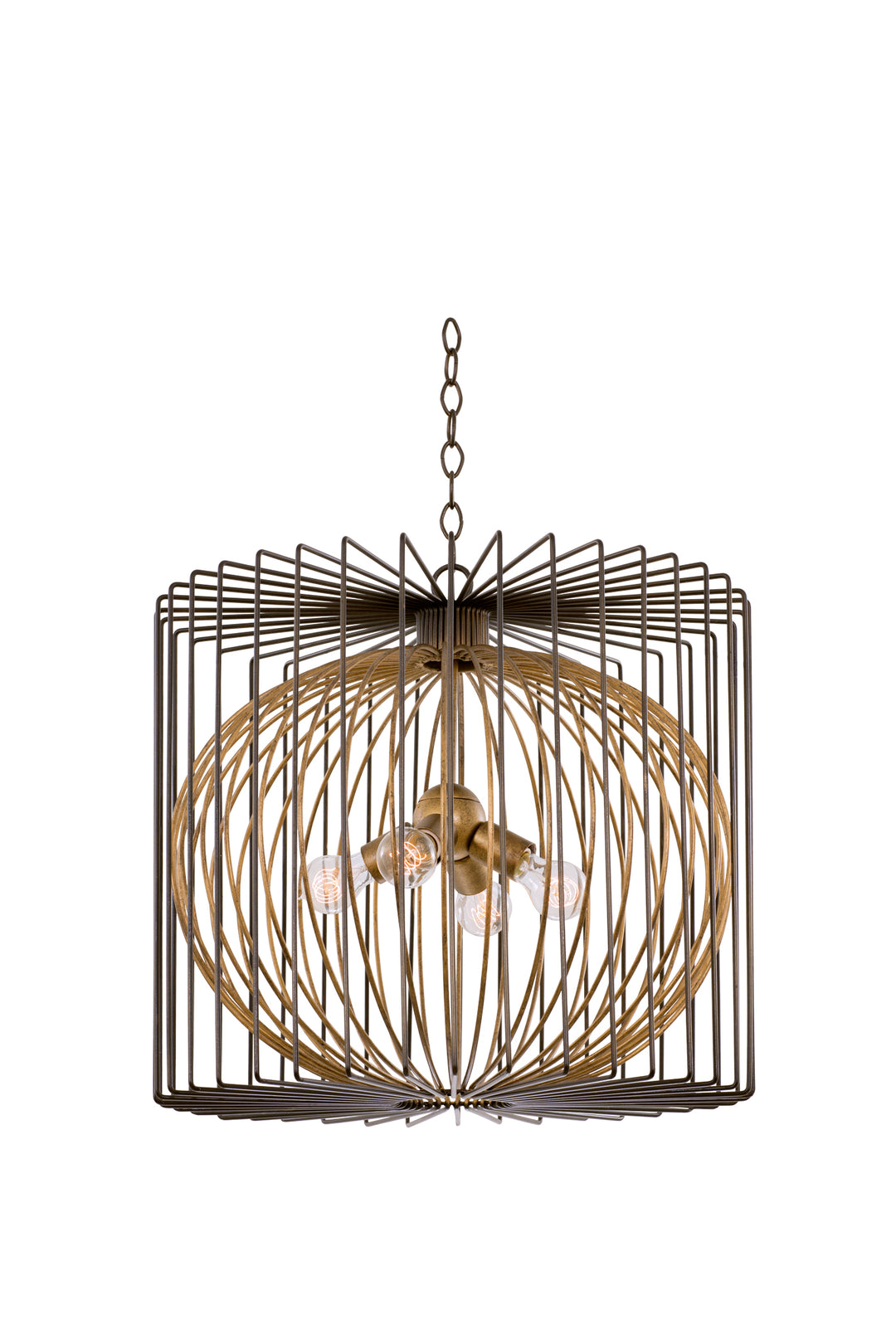 Kalco Metro III 502452BZG Pendant Light - Bronze Gold