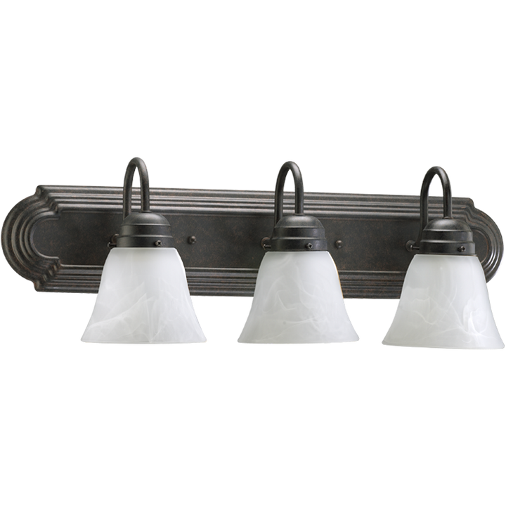 Quorum 5094 Vanities 5094-3-144 Bath Vanity Light 24 in. wide - Toasted Sienna