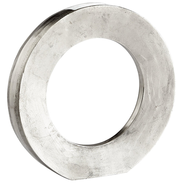 Cyan 08306 Vases & Planters - Raw Nickel