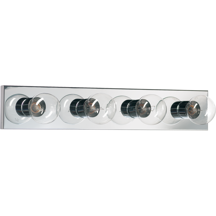 Quorum 5016-4-14 Utility Light - Chrome