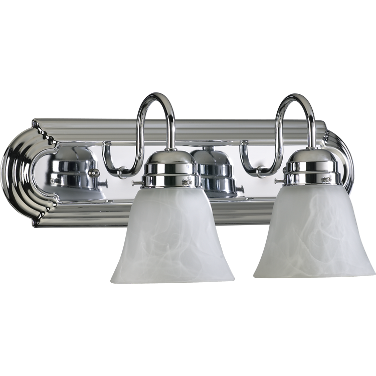 Quorum 5094 Vanities 5094-2-114 Bath Vanity Light 18 in. wide - Chrome