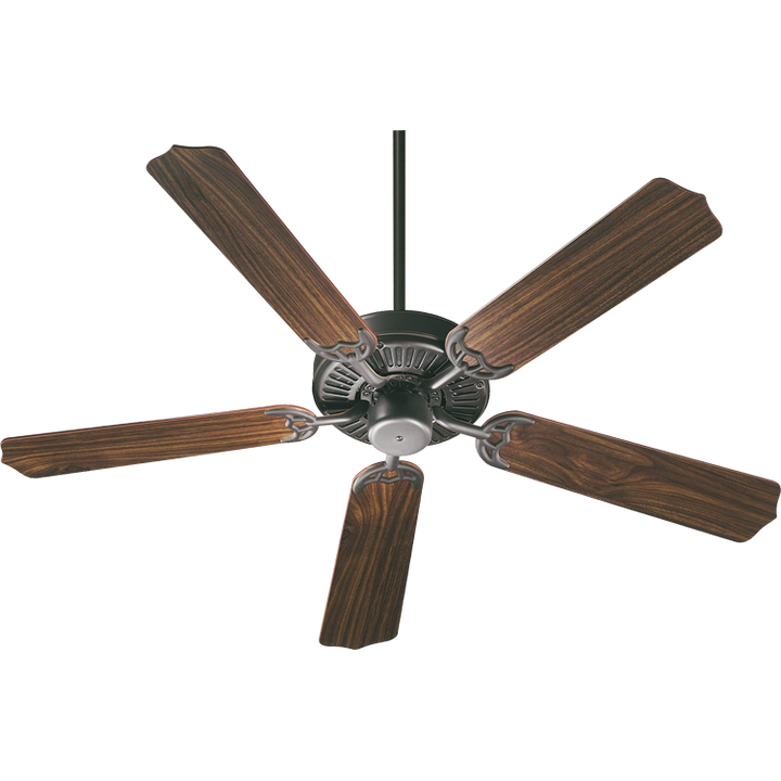 Quorum Capri I 77525-95 Ceiling Fan 52 in. - Old World, Rosewood/Walnut