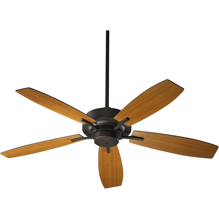 Quorum SOHO 64525-86 Ceiling Fan 52 in. - Oiled Bronze, Oiled Bronze/Walnut