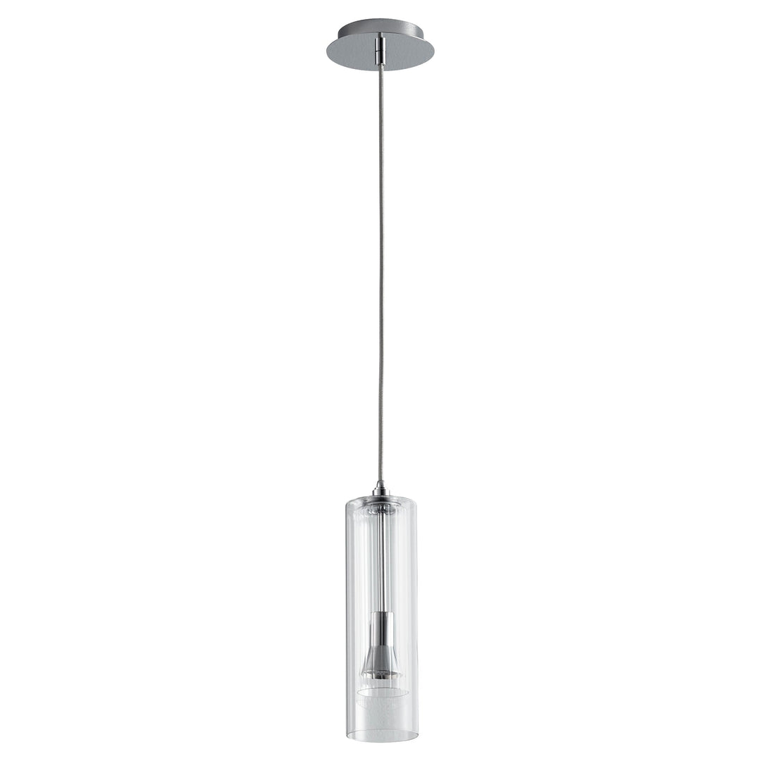Oxygen Gratis 3-609-14 Pendant Light - Polished Chrome W/ Clear