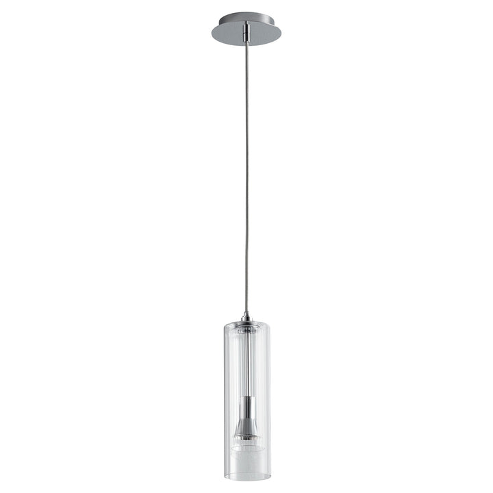 Oxygen Gratis 3-609-14 Pendant Light - Polished Chrome W/ Clear
