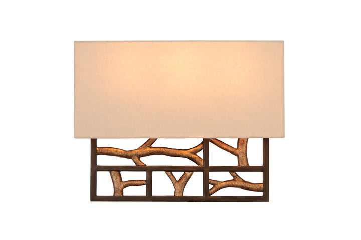 Kalco Hudson 501131BZG Wall Sconce Light - Bronze Gold