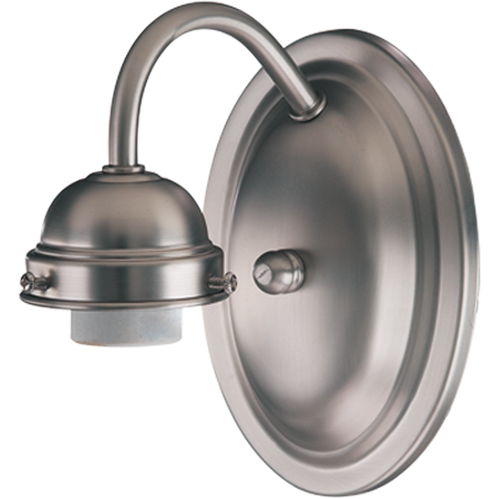 Quorum 5403-1-065 Utility Light - Satin Nickel