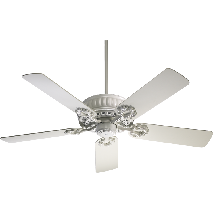 Quorum Empress 35525-8 Ceiling Fan 52 in. - Studio White