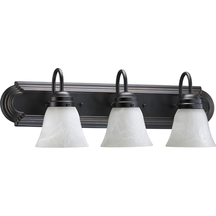 Quorum 5094 Vanities 5094-3-195 Bath Vanity Light 24 in. wide - Old World