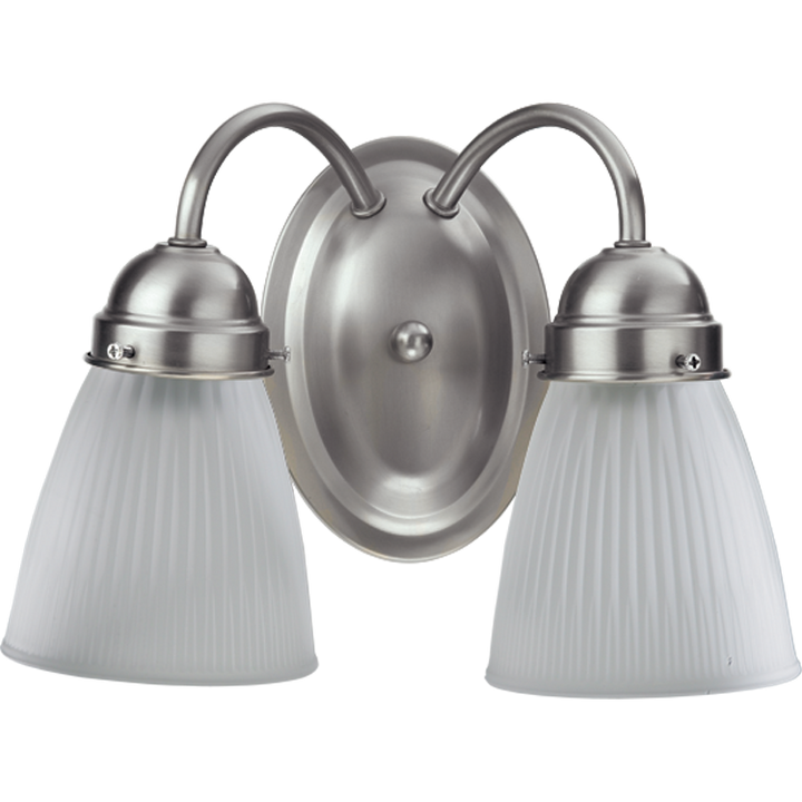 Quorum 5403 Series 5403-2-165 Wall Sconce Light - Satin Nickel