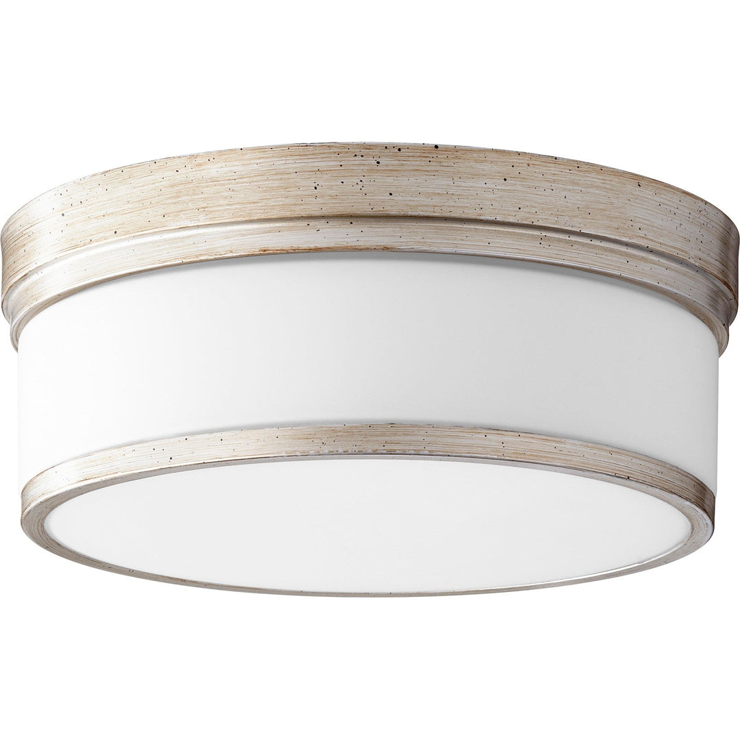 Quorum Celeste 3509-14-60 Ceiling Light - Aged Silver Leaf