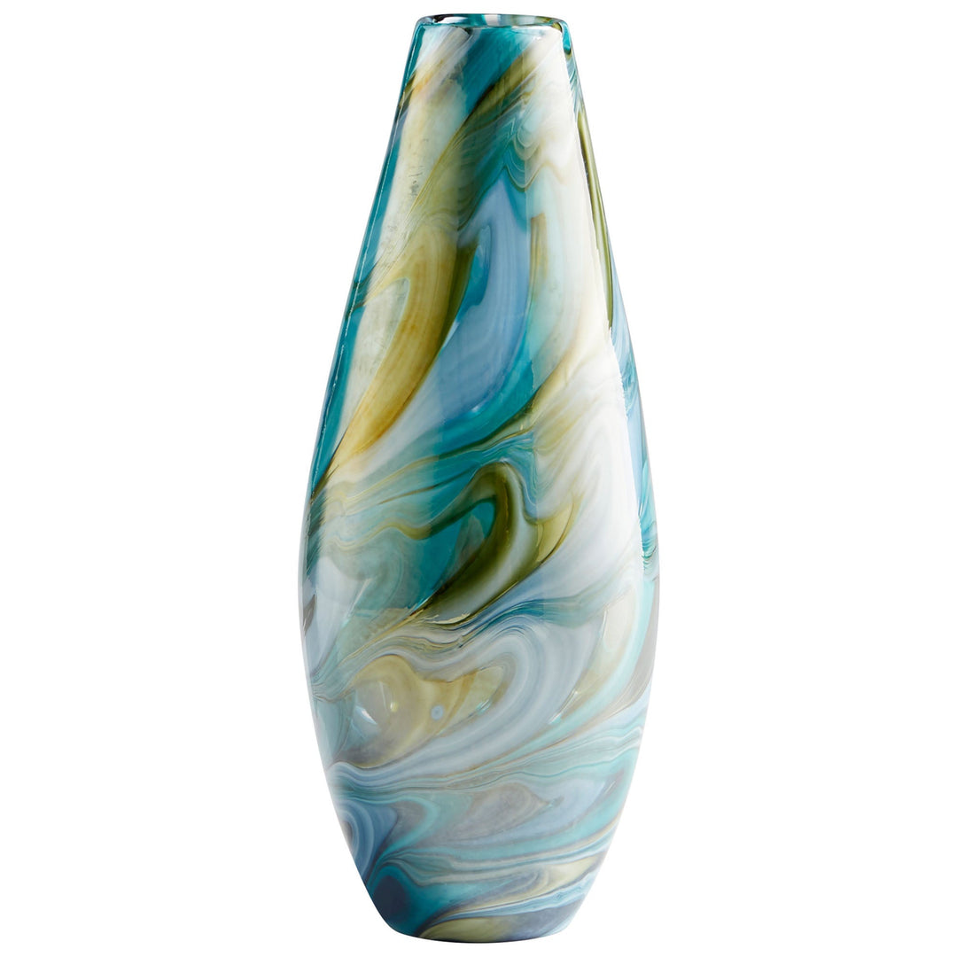 Cyan 09501 Vases & Planters - Multi Colored Blue