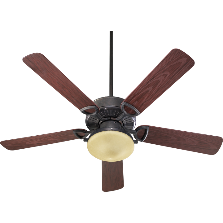 Quorum Estate Patio 143525-944 Ceiling Fan 72 in. - Toasted Sienna, Rosewood