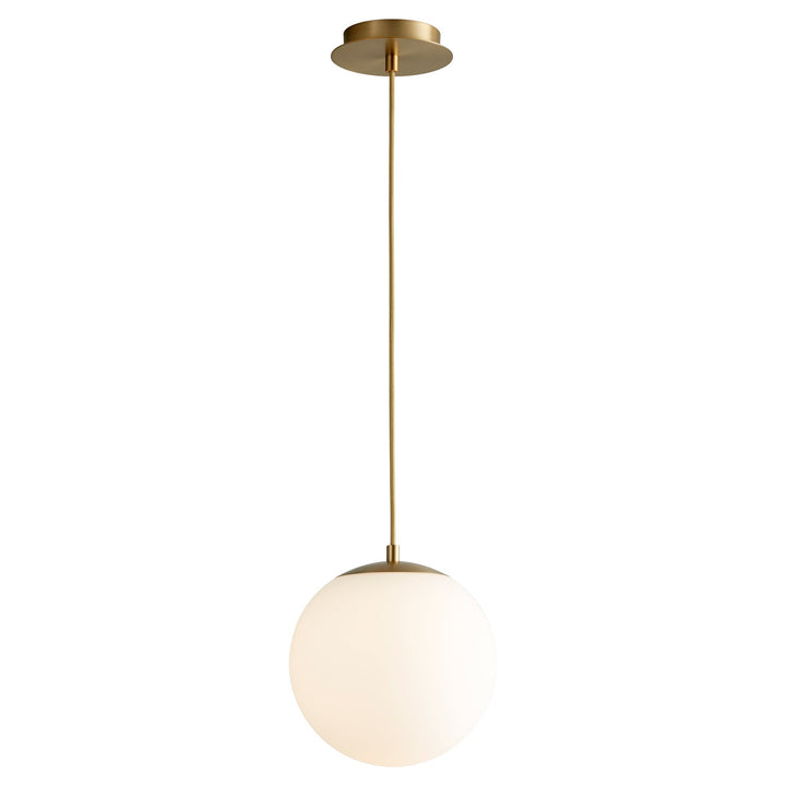 Oxygen Luna 3-672-40 Pendant Light - Aged Brass