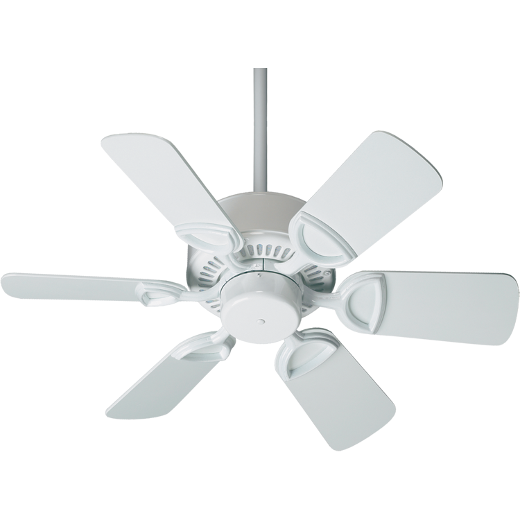 Quorum Estate 43306-6 Ceiling Fan 30 in. - White