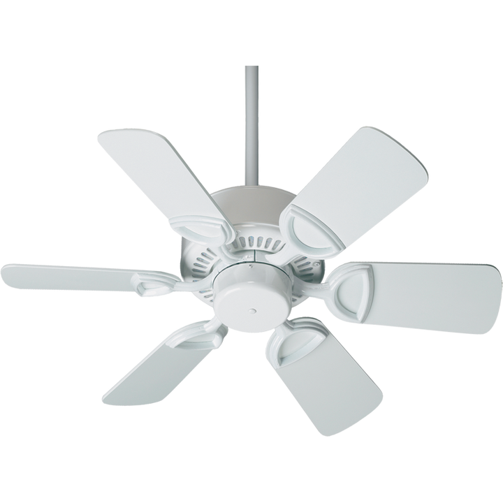 Quorum Estate 43306-6 Ceiling Fan 30 in. - White