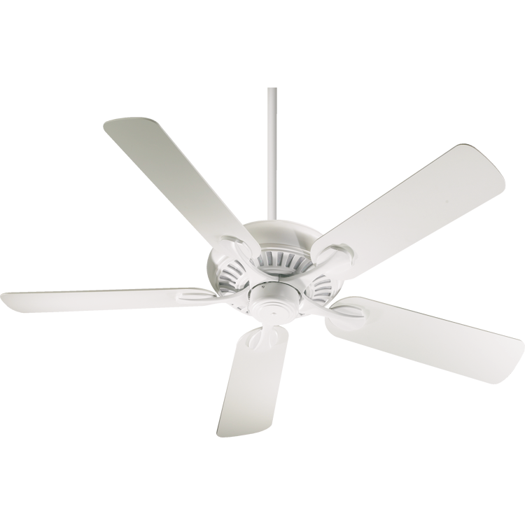 Quorum Pinnacle 91525-8 Ceiling Fan 52 in. - Studio White