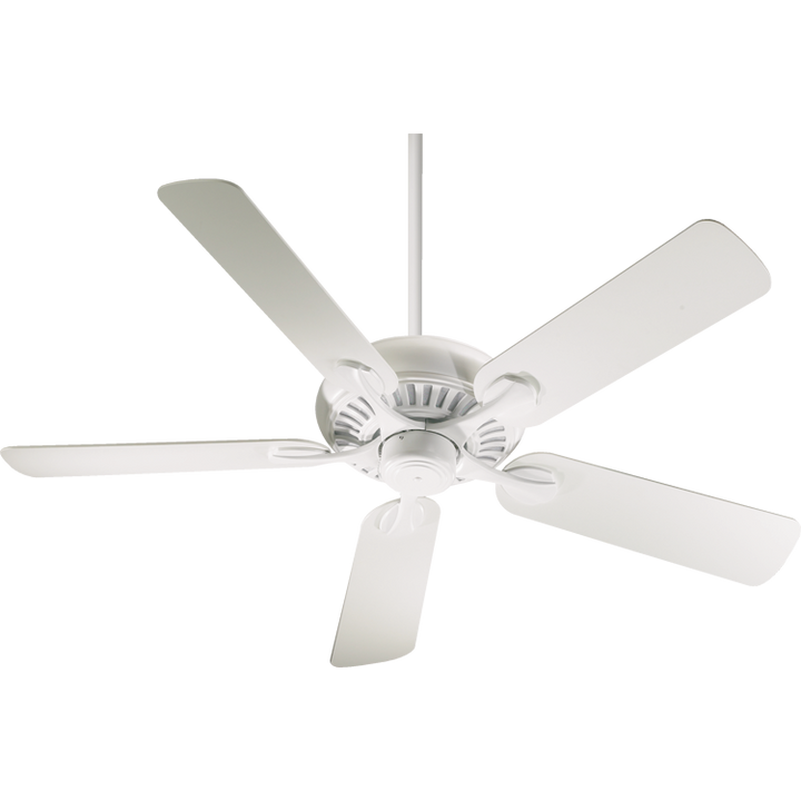 Quorum Pinnacle 91525-8 Ceiling Fan 52 in. - Studio White