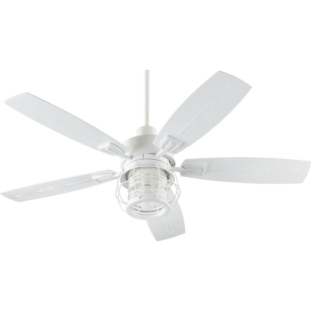 Quorum Galveston 13525-8 Ceiling Fan - Studio White