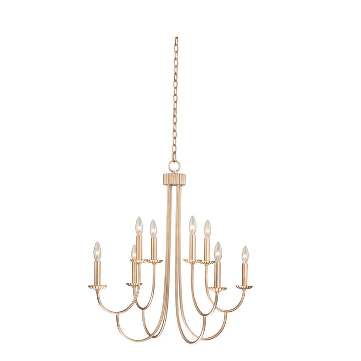 Kalco Kiera 511772MG Chandelier Light - Modern Gold