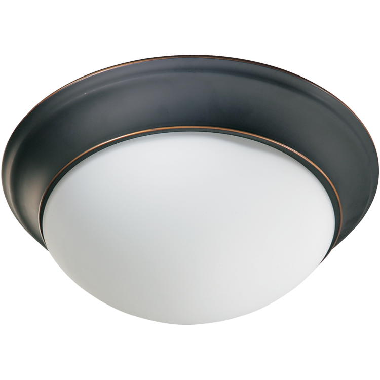 Quorum 3507 Satin Opal Ceiling Mounts 3507-14-95 Ceiling Light - Old World